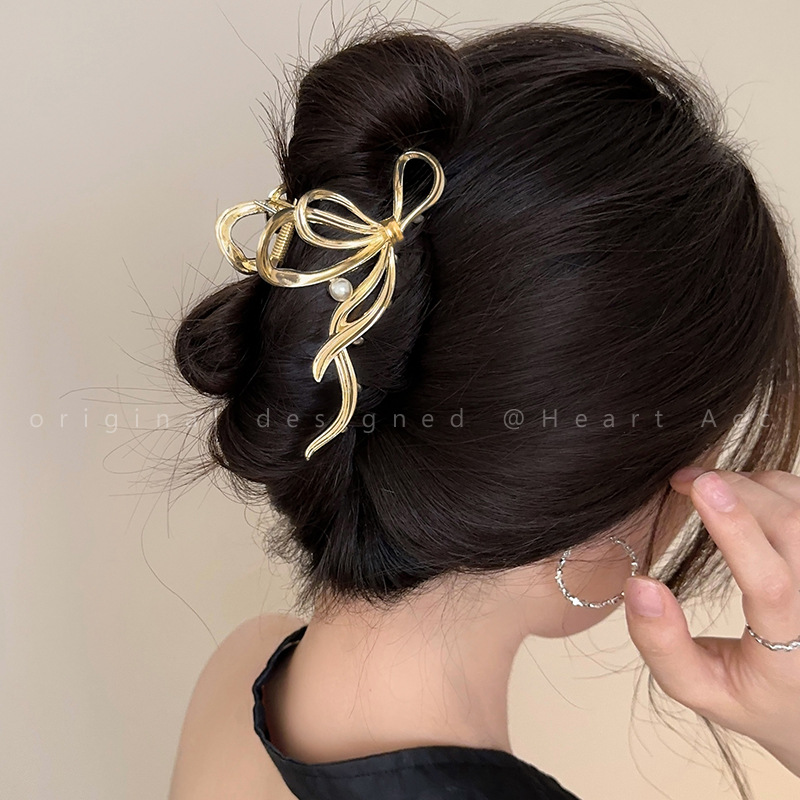 Luxury Lifestyle Hair - Jepit Rambut Logam Mewah 3.9 inci