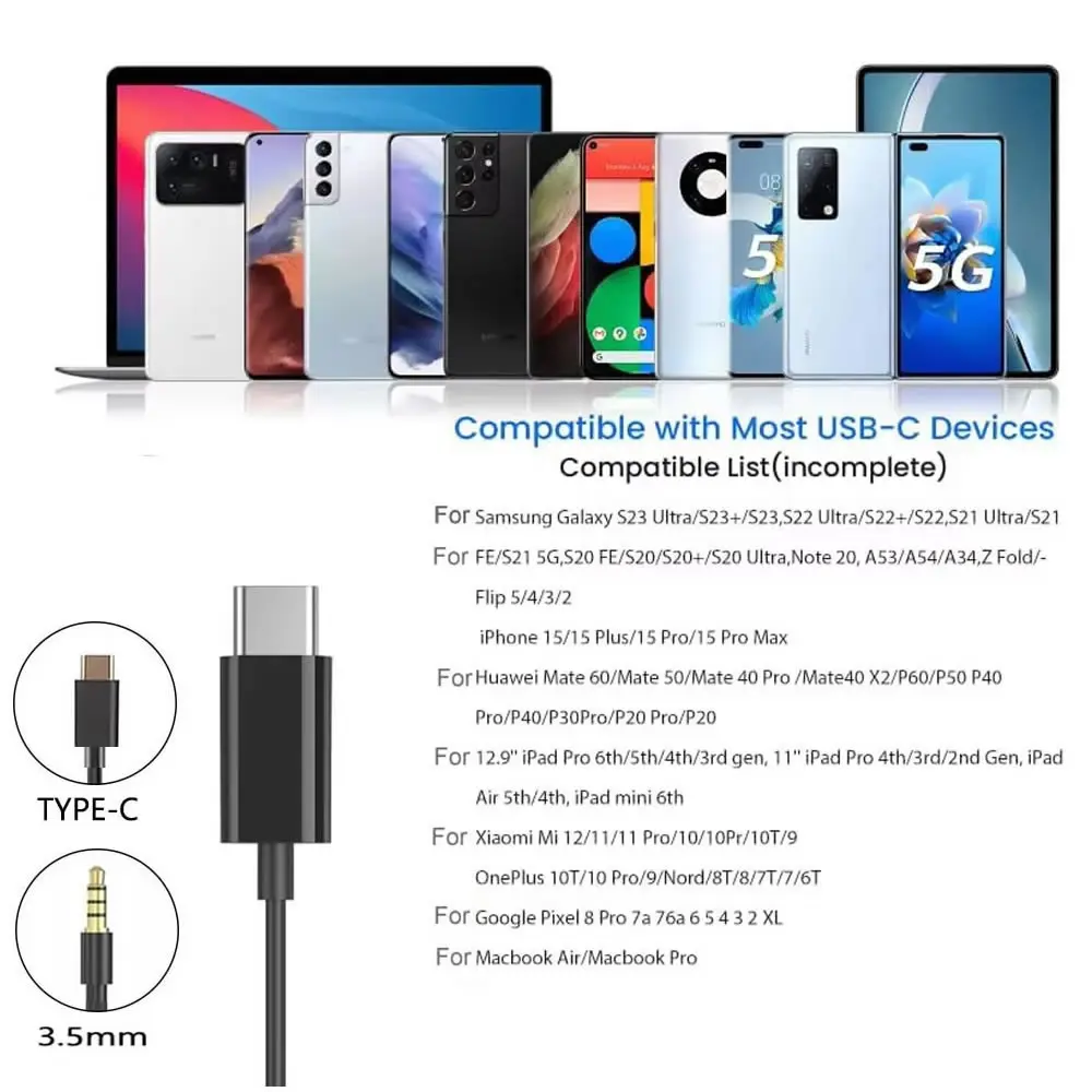 Headphone Satu Sisi USB C untu - Apple Iphone 16 ulasan dan harga