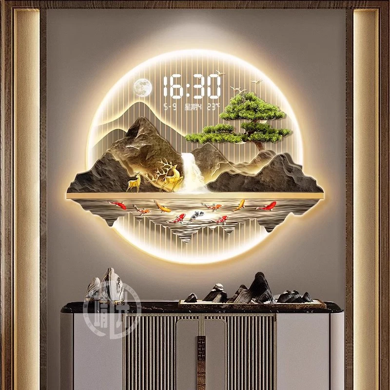 Jam Dinding Desain Gaya Cina E - Luxury Lifestyle Design ulasan dan harga