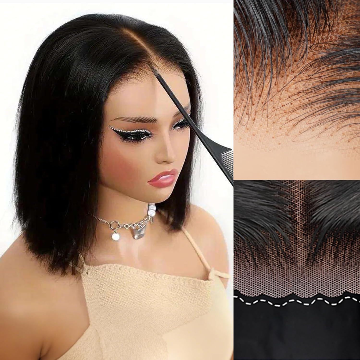 Wig Bob Pendek Smilegirl 5x5 H - Luxury Lifestyle Hair ulasan dan harga