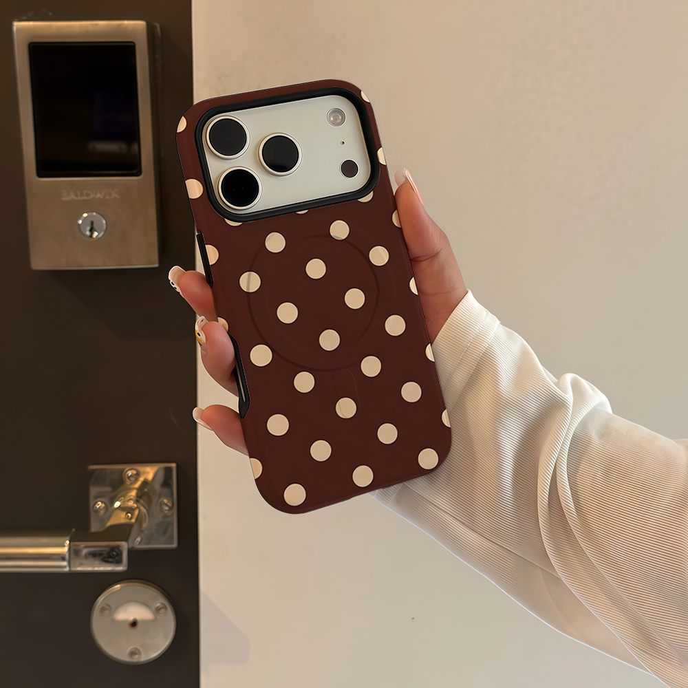 Casing Ponsel Motif Polkadot C - Apple Iphone 16 ulasan dan harga